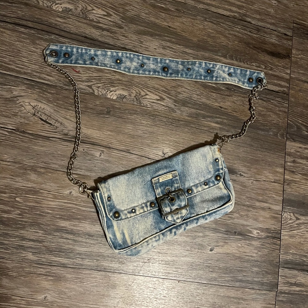 Franco Ferucci Denim Crossbody Bag